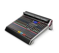 Mixer Audio, DJ Sound Controller Mixer Professionale 12/16/20 Canali Doppio 128DSP Performance Sul Palco USB MP3 Bluetooth Audio Studio per streaming live, podcasting, PC(VR-160)