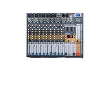 Mixer audio, EVA 6/8/12 canali mixer dj console con alimentazione phantom 48V USB Bluetooth for la registrazione sul palco Per studio karaoke(EVA 12 Channel)