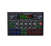 Mixer audio, F007C Mixer professionale for schede audio cantanti da tavolo compatto e