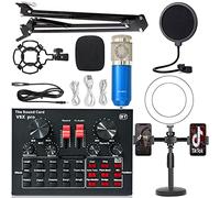 Mixer audio, Interfaccia audio con DJ Mixer e scheda, live set v8x BM800 Microfono Computer Registrazione del cellulare K Song Set(18)