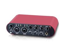 Mixer Audio Interfaccia audio Scheda loopback esterna Registrazione chitarra monitor stereo RED Studio