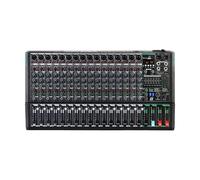 Mixer audio, Interfaccia di mixer DJ professionale con scheda audio, 16 canali, effetto riverbero digitale 99 per karaoke in studio