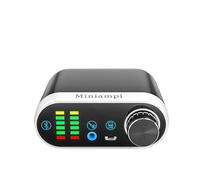 Mixer audio, Interfaccia Mixer Audio Professionale Amplificatore Stereo Ricevitore Mini Hi-Fi Integrato for Apparecchiature for Altoparlanti Domestici Per karaoke(Noir)