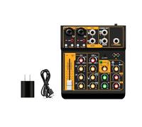 Mixer audio, Interfaccia mixer Mini4 Console DJ Scheda audio Bluetooth 5.0 OTG Reverb 48V for trasmissione dal vivo