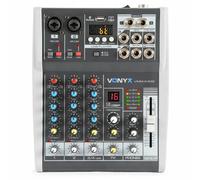 MIXER AUDIO KARAOKE DJ STUDIO PROCESSORE DI EFFETTI FX BLUETOOTH USB DISPLAY