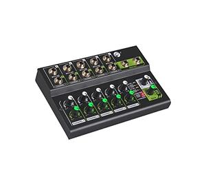 Mixer audio, Mini portatile a 10 canali DJ Expander audio controller, passaggio tra stereo e mono, for fase multi-dispositivo, banda