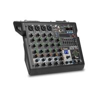 Mixer audio, Mixer a 4 canali B4 Sound Table Console di mixaggio professionale for DJ con 99 effetti digitali DSP integrati Alimentazione Phantom a 48 V per karaoke in studio(B6)