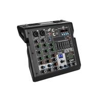 Mixer audio, Mixer a 4 canali B4 Sound Table Console di mixaggio professionale for DJ con 99 effetti digitali DSP integrati Alimentazione Phantom a 48 V per karaoke in studio(B4)