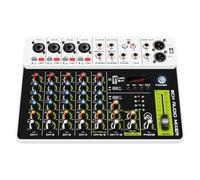 Mixer Audio, Mixer audio 2PCS V8 a 8 canali con Bluetooth USB 48V Phantom Power Delay Repaeat Effect