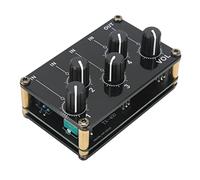 Mixer Audio, Mixer Audio 4 Ingressi 1 Uscita Mini Scheda Audio Console Mixer Audio Stereo Passivo PortatileAccesorios Universales Para Guitarra