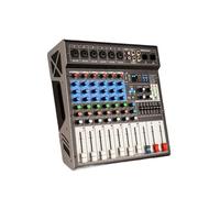Mixer audio, Mixer Audio A 6 Canali Con Amplificatore Di Potenza, Inteaccia USB, Equalizzatore Professionale Integrato, E Attrezzatura For DJ,PC, studio di registrazione e giochi