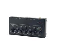 Mixer Audio, Mixer audio a 6 canali DX600, piccolo mini mixer for strumenti di segnale, mixaggio musicale per streaming live, podcasting, PC
