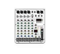 Mixer audio, Mixer audio a 6 canali, mixer DJ con interfaccia USB, funzione, 16 effetti DSP ed equalizzatore a 3 bande per karaoke in studio