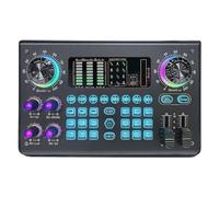 Mixer Audio, Mixer Audio Console Di Missaggio Scheda Digitale Portatile Multifunzione Ingresso Alimentazione Phantom 48V Incorporata USB Per Karaoke per streaming live