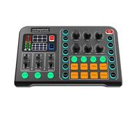 Mixer Audio, Mixer Audio M6 Scheda Dispositivo Cambia Voce Tavolo Esterno Per Cuffie Microfono USB Computer PC Mobile Streaming In Giochi Musicali Per Karaoke per streaming live