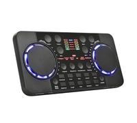 Mixer Audio, Mixer Audio Mini Con Scheda DJ Portatile 16 Console Per Effetti Digitali Riduzione Del Rumore Registrazione USB Per Cantare Per Karaoke per streaming live