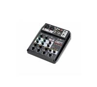 Mixer audio, Mixer audio professionale 4 canali 48V Phantom Power Reverb FX DJ Mixing Console USB Player Musica Stereo per karaoke in studio