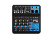 Mixer audio, Mixer Audio Professionale A 5 Vie Registrazione Su Computer Unità Audio Gratuita Scheda Audio Mixer Console Mixer Audio Pro Apparecchiature Audio DJ Processore mixer digitale DJ