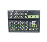 Mixer Audio, Mixer Audio Professionale Mini Digitale 10 Canali Microfono Stereo Controllo Volume Linea 48V Per La Registrazione Trasmissione DJ Per Karaoke per streaming live