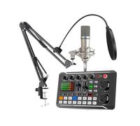 Mixer Audio, Mixer Audio Scheda Dedicata Microfono Per Trasmissioni Dal Con Interfaccia Opzionale Effetti Di Cambio Voce DJ Per Karaoke per streaming live