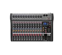 Mixer Audio, Mixer Audio Studio 48V 6 8 Monitor Console Di Missaggio DJ USB A 12 Canali Per Karaoke per streaming live(12 Channels)