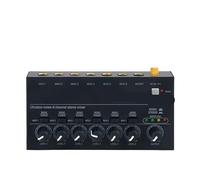 Mixer Audio, Mixer di linea a basso rumore a 4/6 canali for sub-miscelazione, potenza del mini mixer audio a 4/6 canali stereo(02)