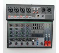 Mixer audio, Mixer DJ a 6 canali Console di missaggio con uscita individuale 48V EQ a 7 bande 99 effetti USB Bluetooth