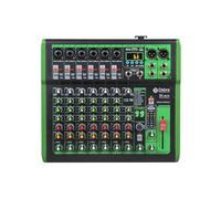 Mixer audio, Mixer DJ Console con effetto digitale 99DSP 48V Phantom Power USB MP3 for la registrazione su PC(DI-8UX 8 Channels)
