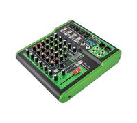 Mixer audio mixer, mixer audio con 99 effetti digitali DSP, USB MP3,48 V, alimentazione phantom, preamplificatore microfono per DJ Mixer Console Studio (DI-4/6/8UX)