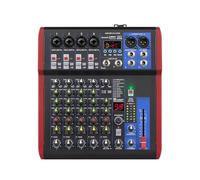 Mixer audio, Mixer Professionale, DJ con Bluetooth 5.0 99 Effetti Digitali DSP for Studi, Bar(6UX)