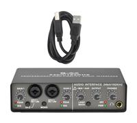 Mixer Audio, Monitoraggio della scheda audio a 24 bit dell'interfaccia professionale for l'estrattore di dischi dal vivo for chitarra elettrica