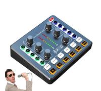 Mixer audio PC, mixer audio, mixer audio streaming con cancellazione del rumore e vari suoni, mixer audio dal, mixer per schede audio, interfaccia audio digitale per registrazioni podcast,