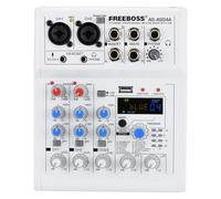 Mixer audio per DJ Mixer e Broadcast 4 canali Bluetooth PC USB Play Record 88 DSP Digital Effect Sound Mixer AG-AS04A