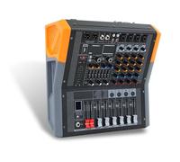 Mixer audio portatile, alimentazione phantom da 48 V, interfaccia wireless / USB / 3.0 integrata può essere collegato a un computer, disco U, scheda SD, scheda Mmc, per registrazione, live streaming