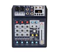 Mixer Audio Portatile Console Di Missaggio Audio A 8 Canali Mini Bluetooth USB Riproduzione Registrazione Computer 48V Phantom interfaccia audio accessori per pc mixer dj mixer