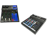 MIXER AUDIO PROFESSIONALE 4 CANALI USB CON ECHO-DELAY dj karaoke pianobar