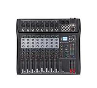 Mixer Audio Professionale 8/12 Canali Bluetooth USB 48V Phantom Console Di Missaggio For PC DJ Amplificatore Karaoke(8 channel)