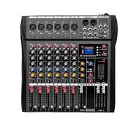 Mixer Audio Professionale A 6/8/12 Canali Registrazione Sul Palco Del Computer Scheda Audio USB Mixer Controller DJ Bluetooth Console Digitali(6 channel)