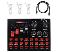 Mixer audio professionale, mixer audio USB N9 scheda audio per PC gioco live streaming condensatore registrazione in studio trasmissione live mixer audio multifunzionale per PC Gami