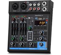 Mixer Audio Professionale Scheda Console Interfaccia USB Digitale 4 Canali