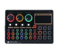 Mixer audio professionale, X6 Mini scheda audio esterna dal vivo mini scheda mixer audio per live streaming registrazione musica karaoke canto