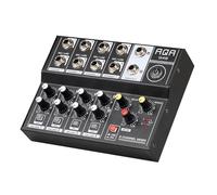 Mixer audio, Q-48 8 canali professionale portatile mixer tavolo di mixaggio ricaricabile for chitarra elettrica computer DJ