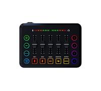Mixer Audio, Scheda audio F9 a 5 canali Voce di canto Luce colorata modificata Alimentazione Phantom 48V