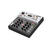 Mixer audio, Scheda audio interfaccia con monitoraggio, qualità studio 24 bit 192k, 5.0 BT PC, registrazione live di chitarra elettrica, canto per karaoke in studio