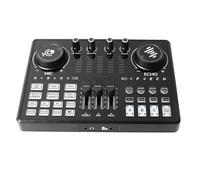 Mixer Audio, Scheda Audio Live Professionale a Diaframma Largo 48 V, Cambia Voce per Apparecchiature da Studio, per la Registrazione di Trasmissioni in Streaming Live