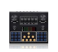 Mixer audio, Scheda audio professionale V9 Streaming Trasmissione in diretta Poast Studio di registrazione Attrezzatura Cambia voce Interfaccia per karaoke in studio