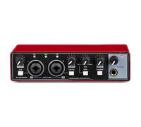 Mixer audio, Scheda audio USB MD22 da 48 V con interfaccia e monitoraggio for chitarra elettrica, registrazione dal for canto in studio,PC, studio di registrazione e giochi(Red)