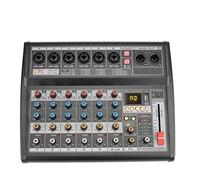 Mixer audio, Scheda Mixing Console 48V 16 Digital USB Record Function Mixer 6 canali Per studio karaoke