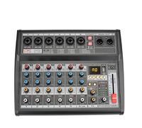 Mixer audio, Scheda Mixing Console Alimentazione phantom 48V 16 Digital USB Funzione di registrazione Mixer 6 canali Per studio karaoke