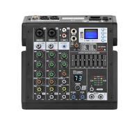 Mixer audio, Serie 4 Canali 99 Effetti 7 Band EQ USB Play e Registra DJ Party School Sound Mixer per karaoke in studio